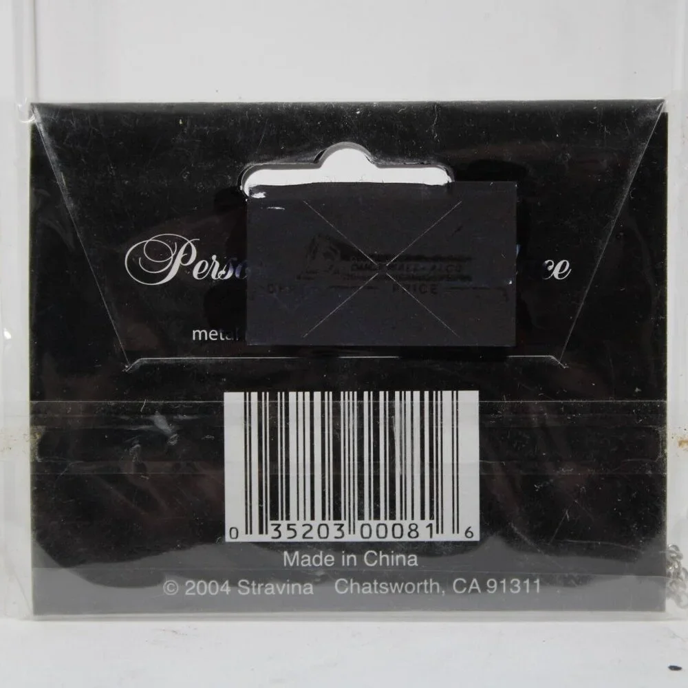 DONNA Name Silvertone Rhinestone 14.5" w 4.5" Multi Ring Ext Necklace - Picture 2 of 12